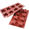 Cerf Dellier Moule silicone 8 étoiles