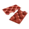 Cerf Dellier Moule silicone coupoles striées