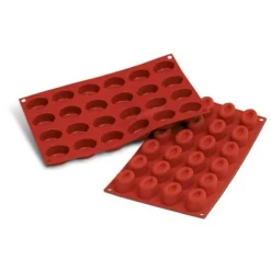 Cerf Dellier Moule silicone mini savarins ovales