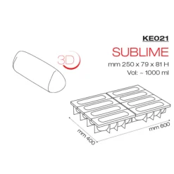 Cerf Dellier Moule silicone Sublime Pavoni