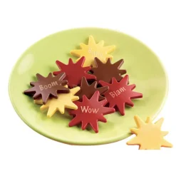 Cerf Dellier Moule silicone étoiles plates Flash