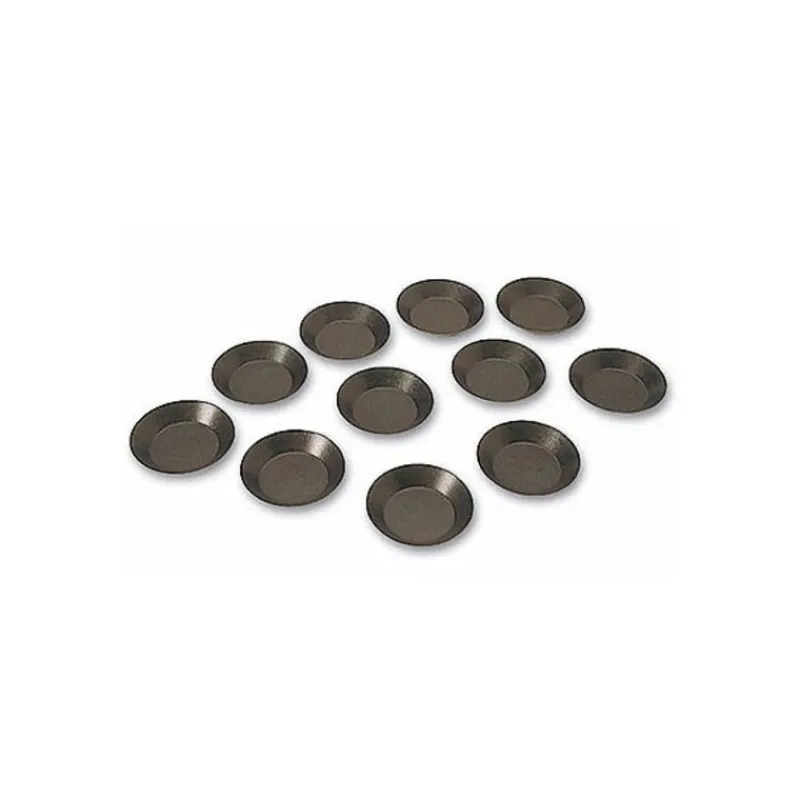 Cerf Dellier Moule tartelette ronde unie Exopan (x25)