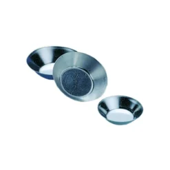 Cerf Dellier Moules à tartelettes creuses fer blanc (x25)