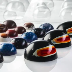 Cerf Dellier Moules chocolat demi sphères assortis (x6)