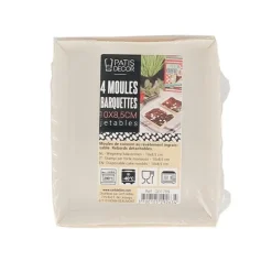 Cerf Dellier Moules de cuisson jetables (x4)