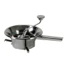 Cerf Dellier Moulins à légumes n°2 inox avec 3 grilles 1,5, 2,5 et 4 mm