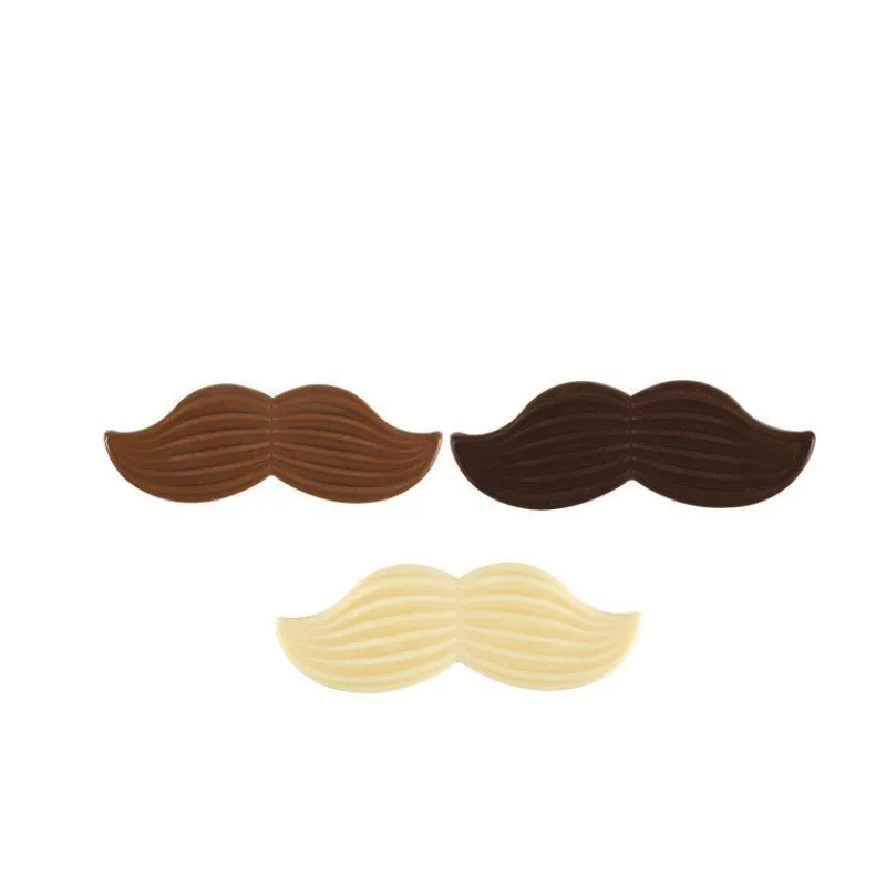 Cerf Dellier Moustaches assorties en chocolat (x96)