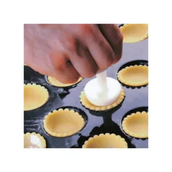 Cerf Dellier Outil de fonçage 2 têtes polypropylène pour tartelettes unies et barquettes