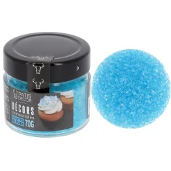 Cerf Dellier Paillettes alimentaires bleues