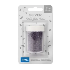 Cerf Dellier Paillettes irisées argentées PME 7 g