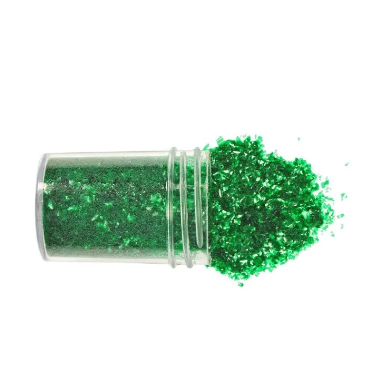 Cerf Dellier Paillettes irisées vertes PME (7 g)