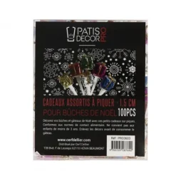 Cerf Dellier Paquets cadeau assortis 1,5 cm (x100)