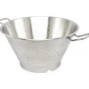 Cerf Dellier Passoire conique inox fond cerclé 50 cm