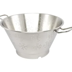 Cerf Dellier Passoire conique inox fond cerclé 50 cm