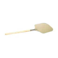 Cerf Dellier Pelle à pizza aluminium 35x30 cm manche bois longueur totale 87,5 cm