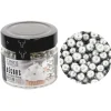 Cerf Dellier Perles  argentées comestibles Ø 5 mm 70 g