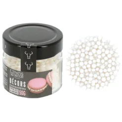 Cerf Dellier Perles blanches comestibles