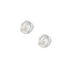 Cerf Dellier Petite rose blanche en azyme (x12)