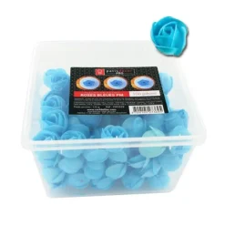 Cerf Dellier Petites roses bleues en azyme (x100)