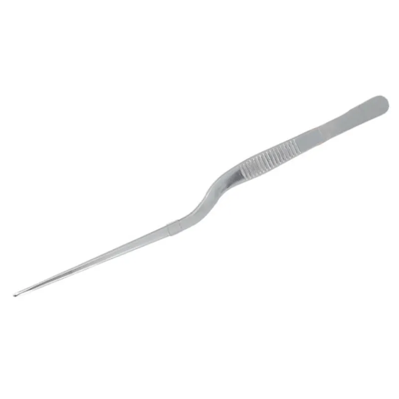 Cerf Dellier Pince à dresser courbée inox 20 cm