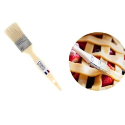 Cerf Dellier Pinceau plat soie manche plastique 40 mm