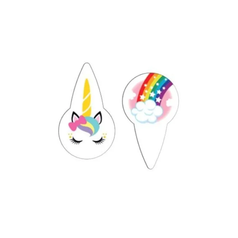 Cerf Dellier Piques Licornes azyme assorties (x24)