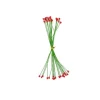 Cerf Dellier Pistils pour fleurs pâte à sucre rouges (x40)