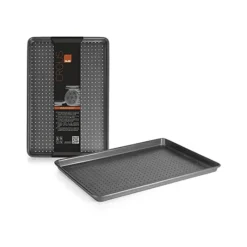 Cerf Dellier Plaque à biscuits perforée anti-adhérente 39 x 27 cm