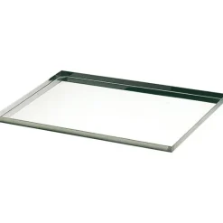 Cerf Dellier Plaque pâtissière inox bords droits 60x40 cm