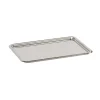 Cerf Dellier Plateau pâtissier inox bords ronds 24 cm