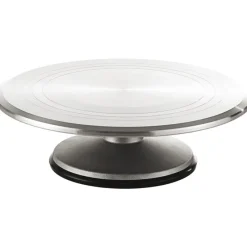 Cerf Dellier Plateau tournant aluminium 32x9,5 cm