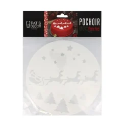 Cerf Dellier Pochoir thème Noël
