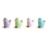 Cerf Dellier Poussins sur pique plastique assortis (x64)