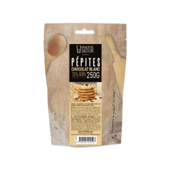Cerf Dellier Pépites de chocolat blanc 250 g