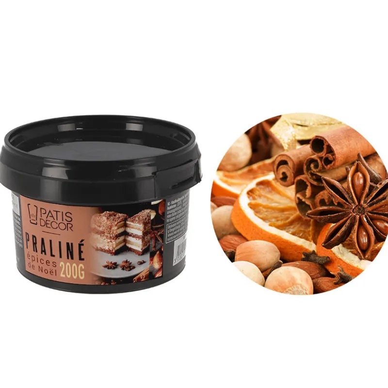 Cerf Dellier Praliné aux épices de Noël 200 g