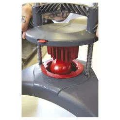 Cerf Dellier Prep Chef outil coupe-tomates 1/2 rondelles lames inox épaisseur 5 mm