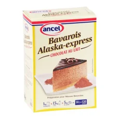 Cerf Dellier Préparation bavarois chocolat au lait Alaska 1 kg