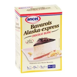 Cerf Dellier Préparation bavarois chocolat blanc Alaska 1 kg