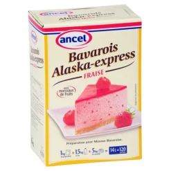 Cerf Dellier Préparation bavarois fraise Alaska Express 1 kg