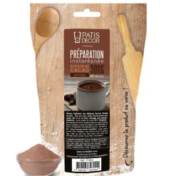 Cerf Dellier Préparation instantanée pour boisson au cacao saveur intense - 300 g