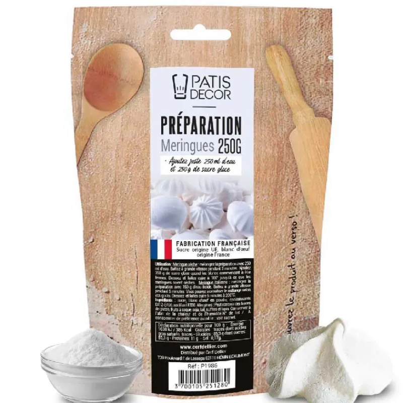 Cerf Dellier Préparation pour meringue 250 g