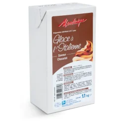Cerf Dellier Préparation UHT pour glace à l'italienne - saveur chocolat - 1,1 kg