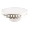 Cerf Dellier Présentoir gâteau en céramique dentelle 31 cm