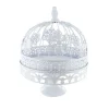 Cerf Dellier Présentoir gâteaux cage brodée 26 cm