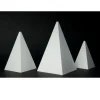 Cerf Dellier Présentoir polystyrène pyramide 4 faces