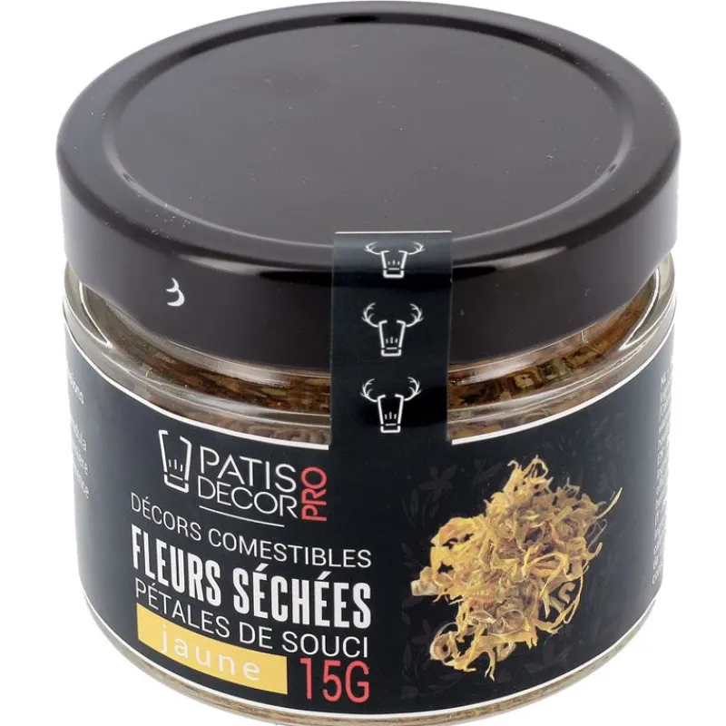 Cerf Dellier Pétales de soucis jaunes séchées 15 g