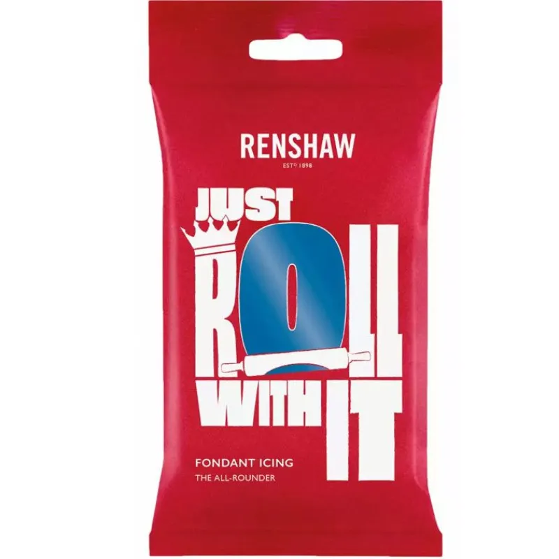 Cerf Dellier Pâte à sucre Bleu Atlantique Renshaw 250 g