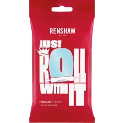 Cerf Dellier Pâte à sucre bleu canard Renshaw 250 g