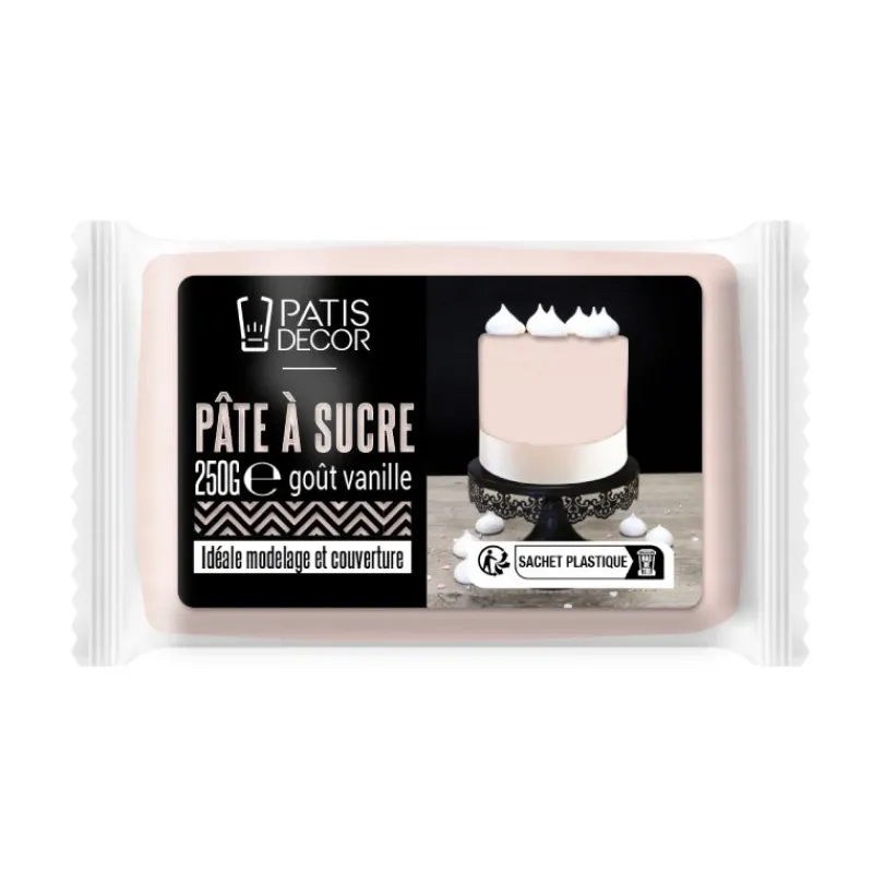 Cerf Dellier Pâte à sucre chair 250 g