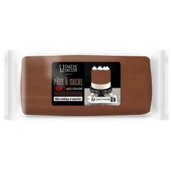 Cerf Dellier Pâte à sucre marron 1 kg